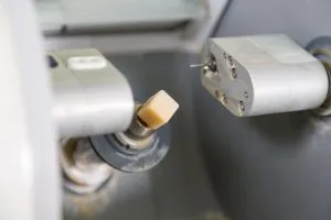 A CEREC machine drill